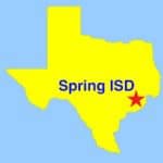 Spring ISD - Texas Map location