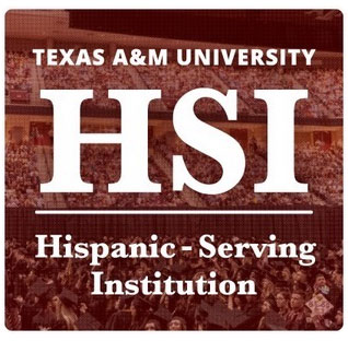 Texas A&M Hispanic Serving Institution logo image