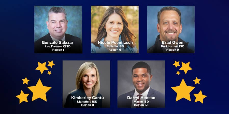 TASB Superintendent of the Year Award finalists - pictures