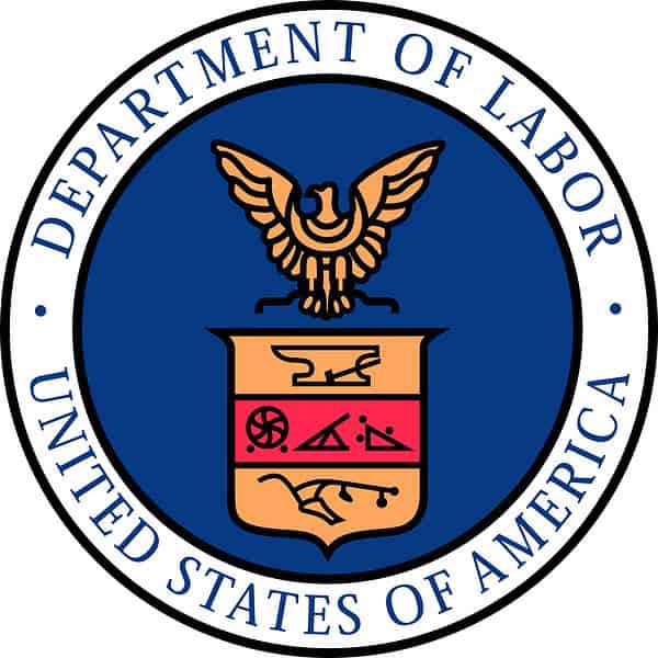 Logo: U.S. Department of Labor