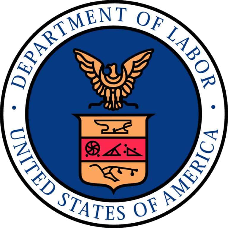 Logo: U.S. Department of Labor