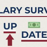 Image: Clip art - Words Salary Surve Up Date