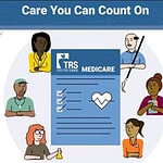 Clip art - TRS Medicare Advantage promo illustration