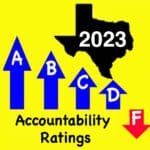 Clip art: 2023 A to F ratings graphic