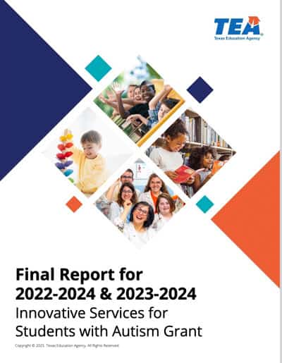 Cover page: Final Report for 2022-24 & 2023-24 Innovative Services for Autism