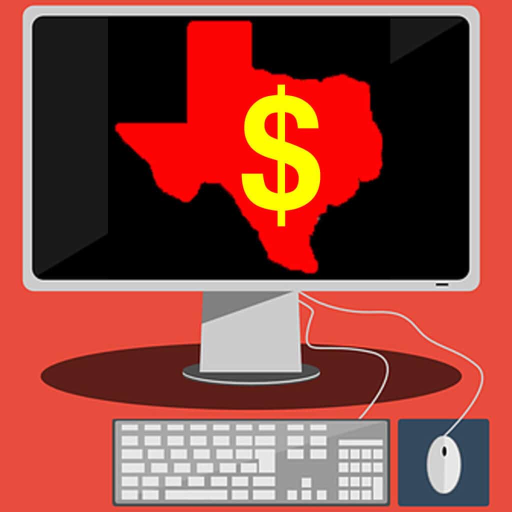 Clip Art - Money - Funds - Computer - Dollar Sign