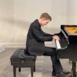 Photo - student playing piano