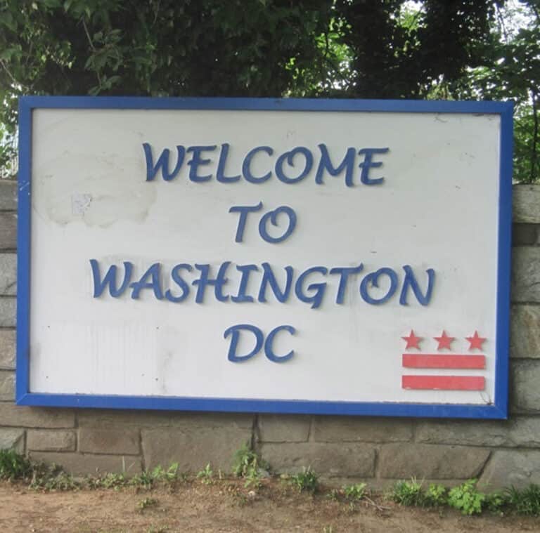 Image: Welcome to Washington, DC
