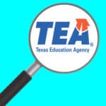 Clip art: TEA beneath a magnifying glass