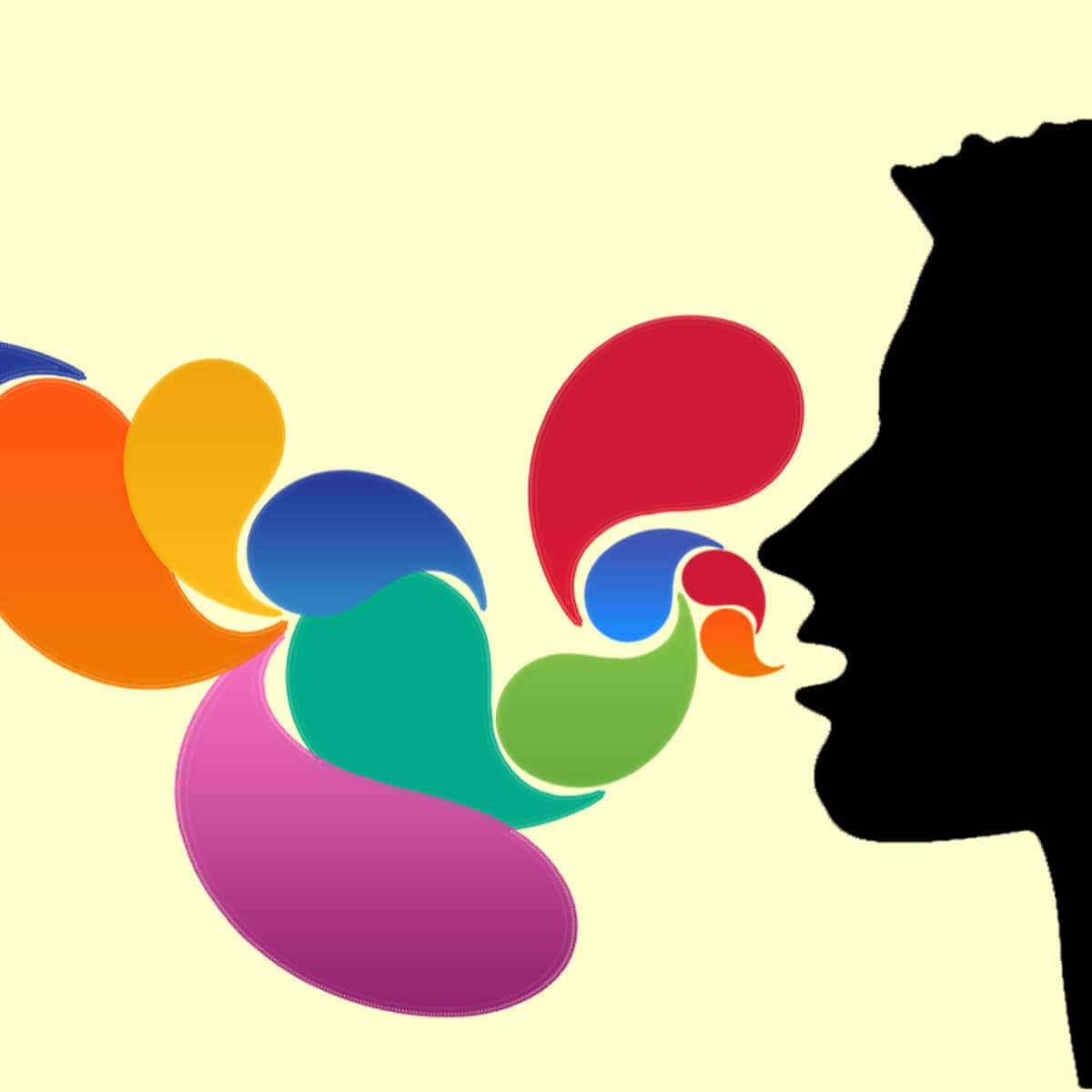 clip art - person speaking