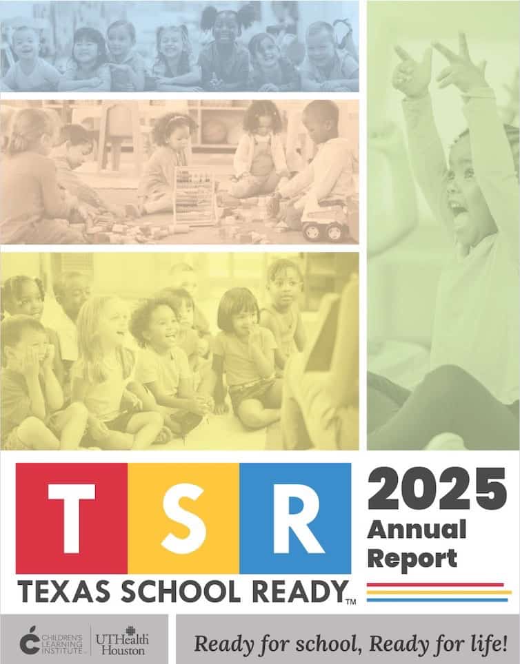 Annual Report- Texas School Ready - cover age