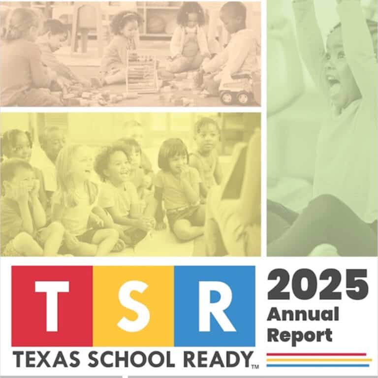 Image; Texas School Ready annual report - thumbnail
