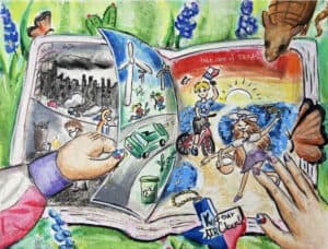 Image: Take Care of Texas 2025 5th grade winner -