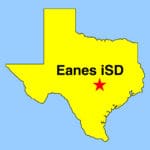 Image: Location map of Eanes ISD near austin