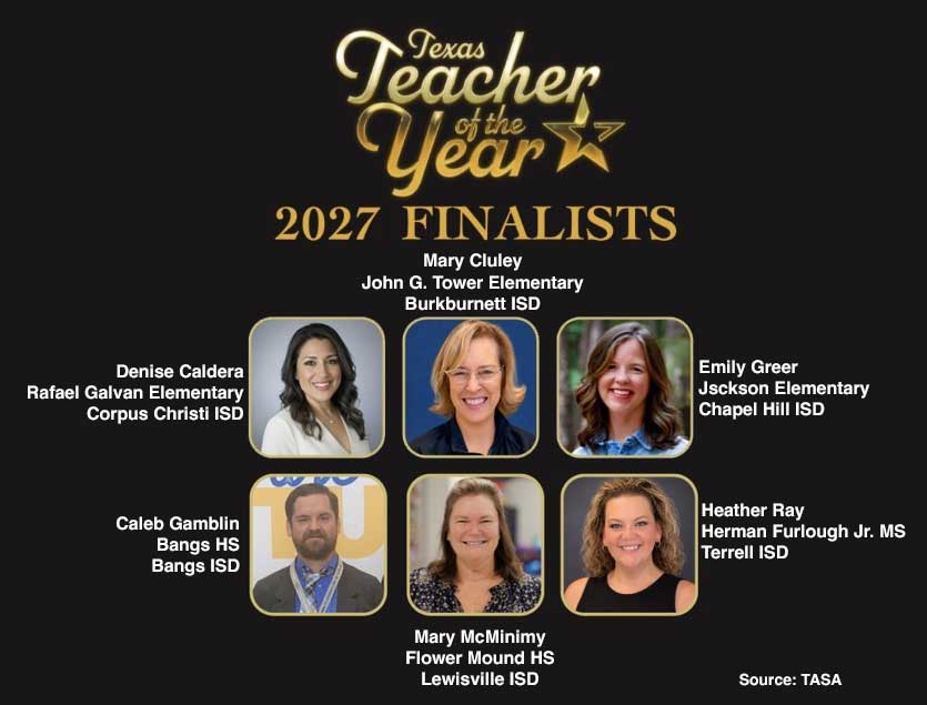 Image: Teacher of the Year finalists